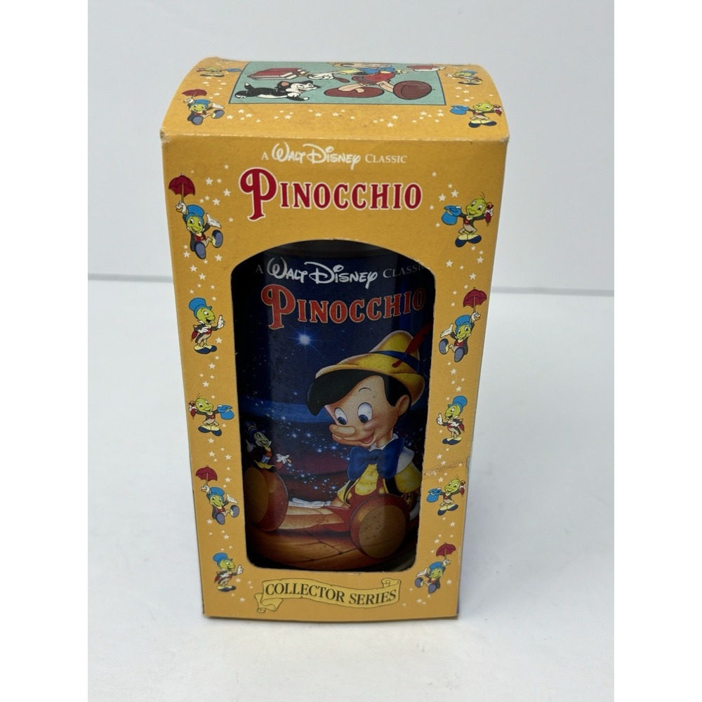 Walt Disney Collector Series Pinocchio Glass Mfg. for Burger King 1994 NIB